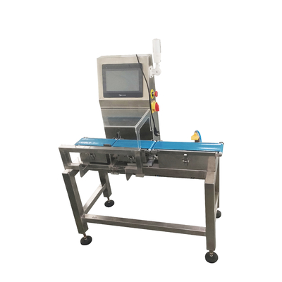 Compruebe el pesador automático del control del transportador de la industria alimentaria del detector de metales del pesador y