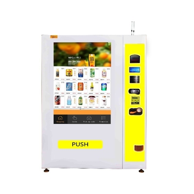 Máquina expendedora automática de las tarjetas de la etiqueta engomada del limón de la máquina expendedora del tiempo de la bebida del bocado