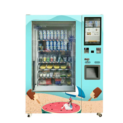 Tienda al por menor automática de la máquina expendedora de la soda del bocado de la bebida de la bebida del frío de la comida sana pequeña