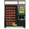 Máquina expendedora caliente automatizada anuncio publicitario 4G Wifi, máquina pulidora de la comida de YUYANG del metal